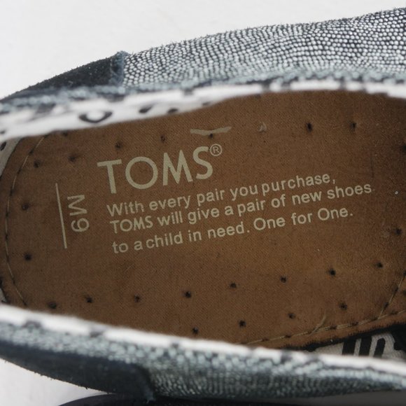 Toms Mens Brogue Wingtip Lace Up Oxford Shoes main image 5